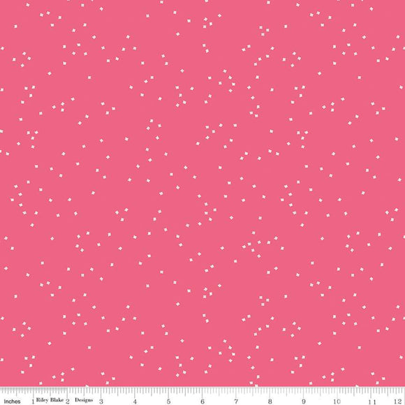Add-On Backing: Blossom Raspberry for Stellar Flare Pre-Cut Quilt Kit