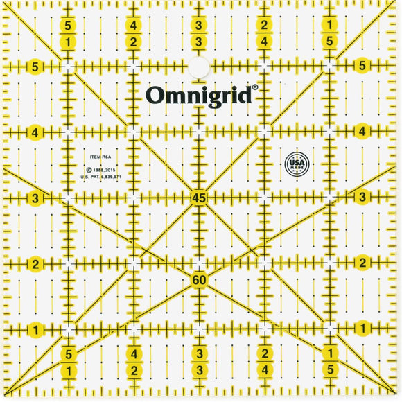 Omnigrid 6x6 Square-Up Ruler