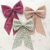 Single Fabric Bow Pre-Cut Quilt Kit: Pre-Sale (Pattern Separate)