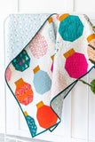 Bright Ornaments Finished Quilt