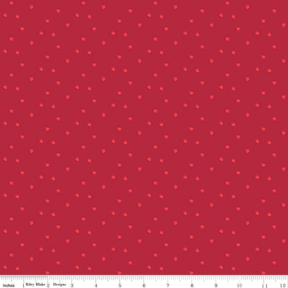 Add-On Backing: Cheerfully Red Berries Redwood for Starry Skies Pre-Cut Quilt Kit