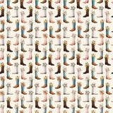 Happy Checks: Cowgirl Pre-Cut Quilt Kit