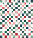 Happy Checks: Nutcracker Tradition Pre-Cut Quilt Kit