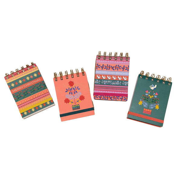 🎁 Lady Jayne Christmas Spiral Notepad (100% off)