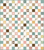 Happy Checks: Cowgirl Pre-Cut Quilt Kit