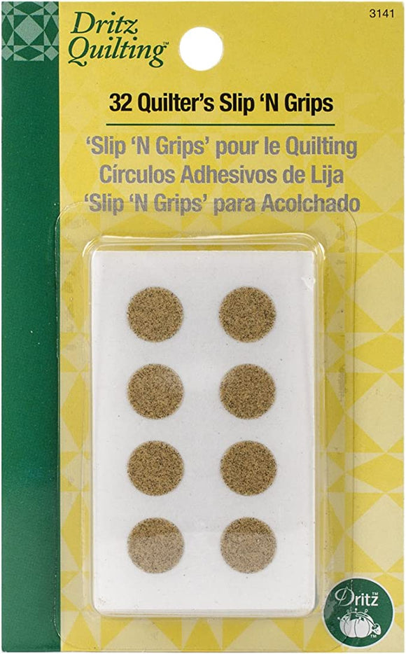 Dritz 3141 Quilter's Slip 'N Grips (32-Count)