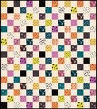 Happy Checks: Freaky Familiars Pre-Cut Quilt Kit