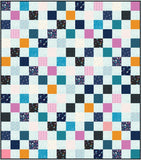 Happy Checks: Rocket Science Pre-Cut Quilt Kit