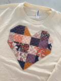 Quilted Heart Sweatshirt Kit