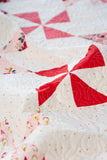 Pre-Sale! Peppermint Pinwheels Pre-Cut Quilt Kit