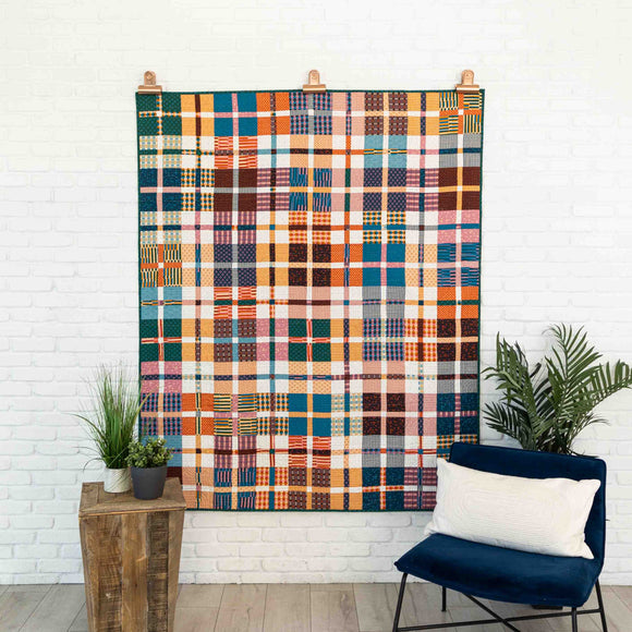 Mini Plaidish - FINISHED QUILT