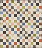 Happy Checks: Night Owl Pre-Cut Quilt Kit