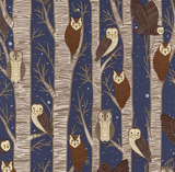 Happy Checks: Night Owl Pre-Cut Quilt Kit