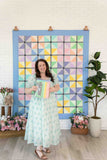 Pastel Pinwheel Pre-Cut Quilt Kit
