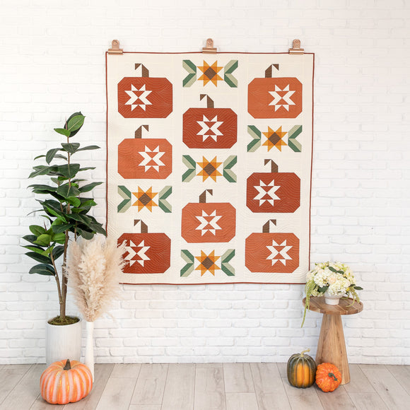 Pumpkin Spice Pre-Cut Quilt Kit