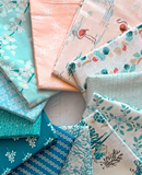 Happy Checks: Gulf Breeze Pre-Cut Quilt Kit