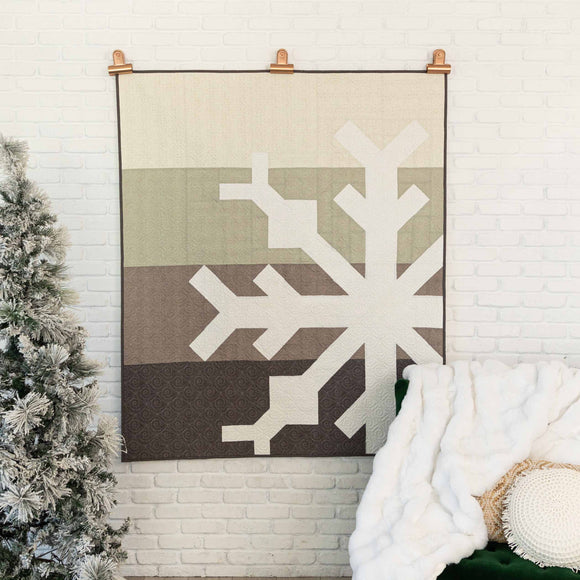 Snowflake Pre-Cut Quilt Kit