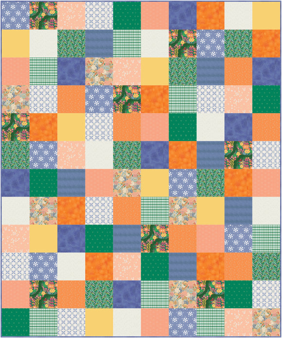 Kwik & Scrappy - Spring Pre-Cut Quilt Kit