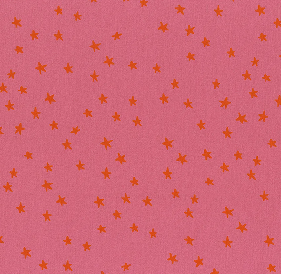 Add-On Backing: Starry Vivid Pink Wide Back for Lydia Pre-Cut Quilt Kit