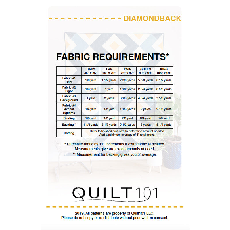 Diamondback Scale Pattern Diamondback Digital Pattern – Quilt101