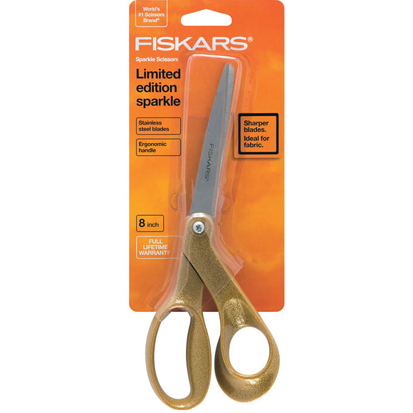 Fiskars Bent Scissors 8″ Sparkle